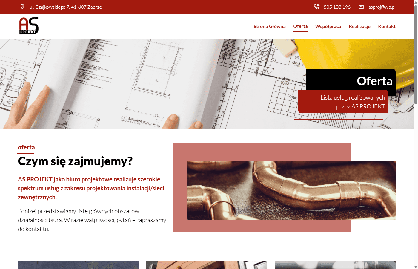 Project portfolio gallery