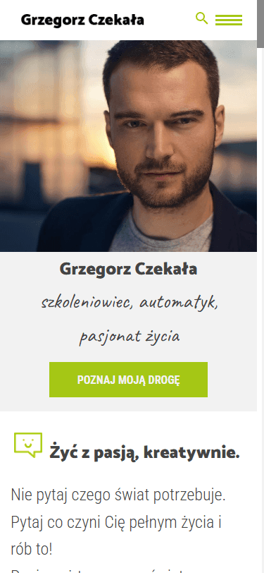 Mobile responsive design